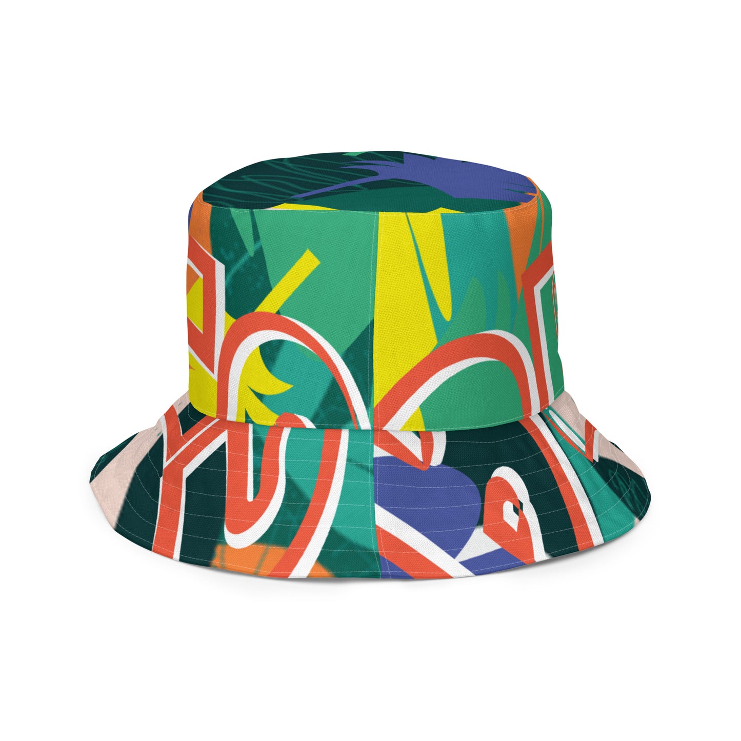 Men's Reversible Tropical Bucket Hat